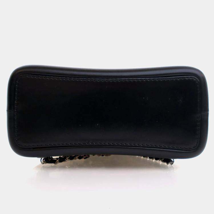 Pre Owned Chanel Small Beige Aged Calfskin Gabrielle Backpack