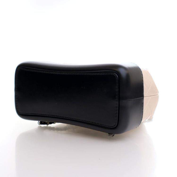 Pre Owned Chanel Small Beige Aged Calfskin Gabrielle Backpack