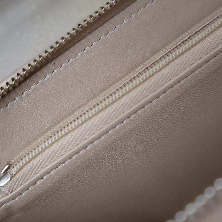 مملوكة مسبقًا Chanel Metallic Lambskin Phone Holder Wallet On Chain (WOC)