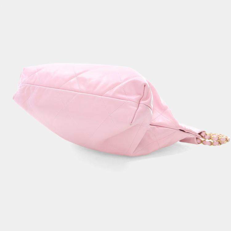 Pre Owned Chanel Small Calfskin 22 Hobo