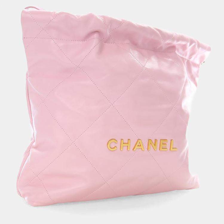 Pre Owned Chanel Small Calfskin 22 Hobo