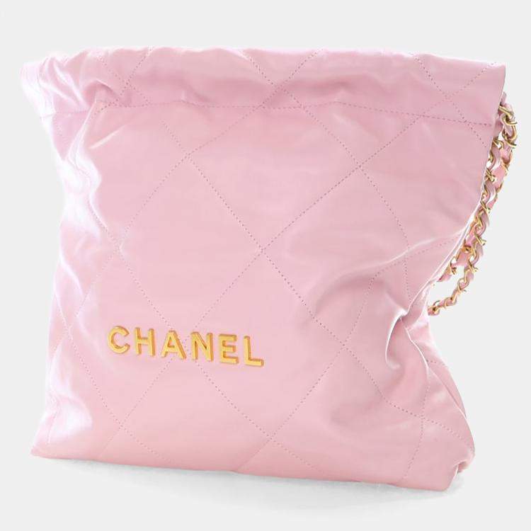 Pre Owned Chanel Small Calfskin 22 Hobo