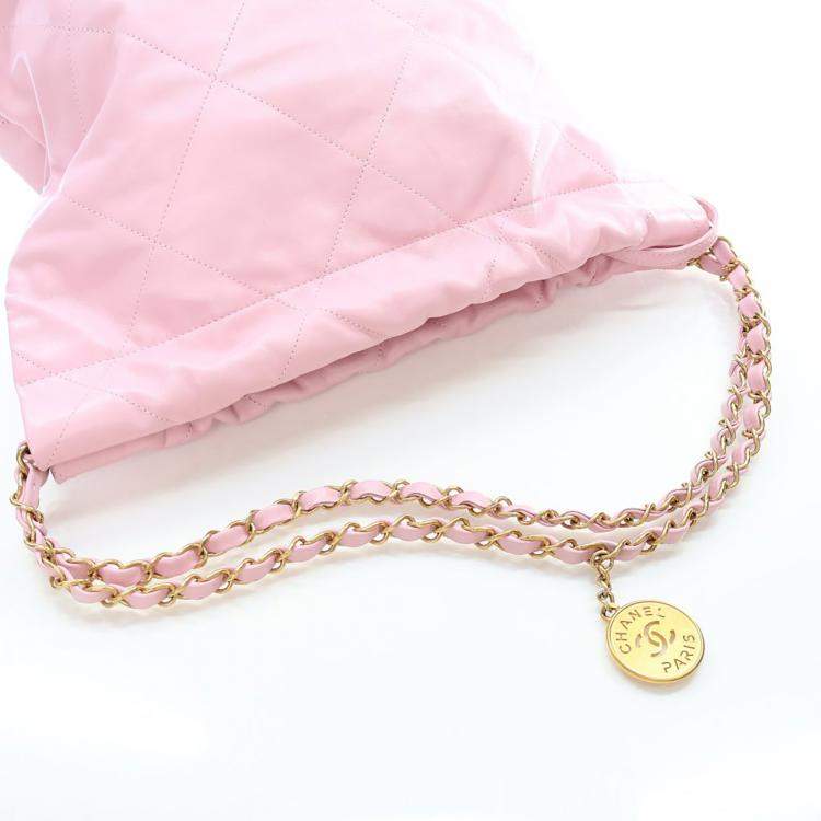 Pre Owned Chanel Small Calfskin 22 Hobo