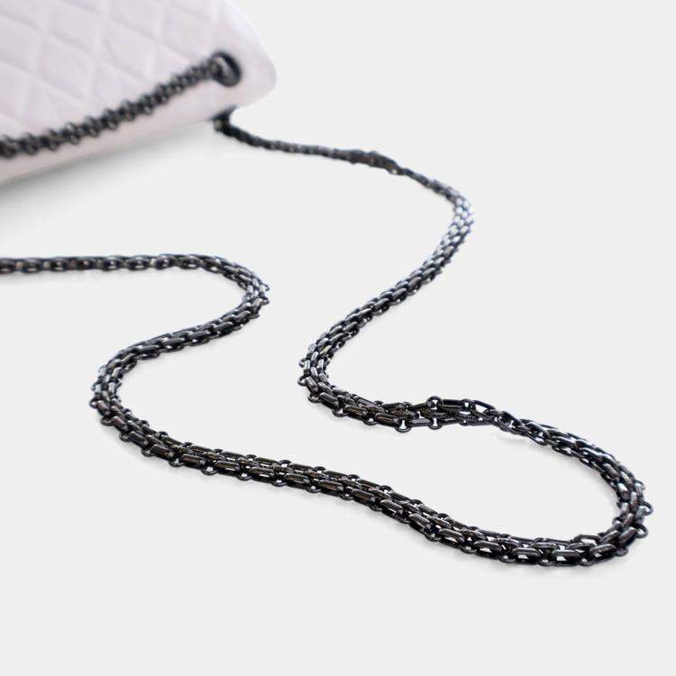 Pre Owned Chanel Grey Aged Calfskin Reissue 2.55 Flap Bag 226