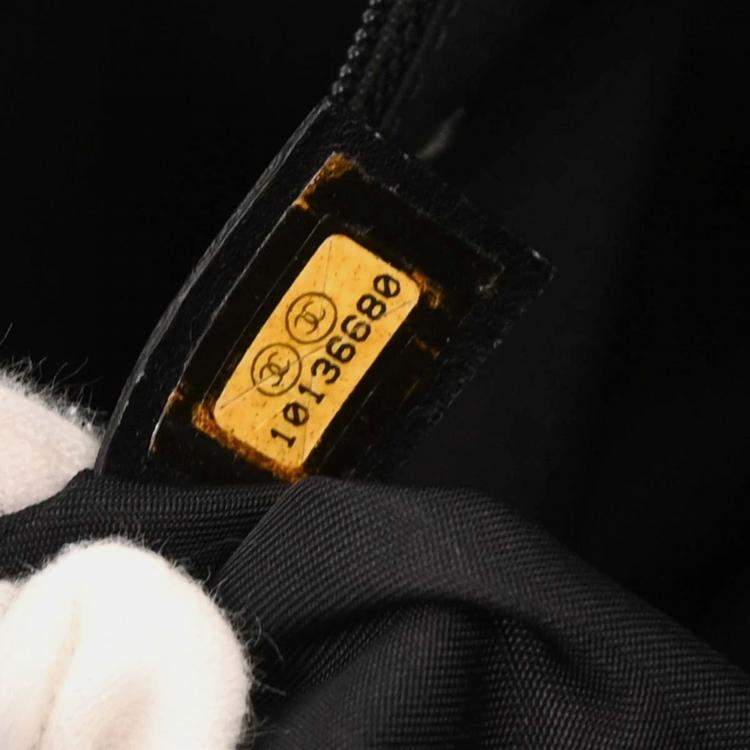 مملوكة مسبقًا Chanel Brown Jacquard Nylon Travel Line Shoulder Bag