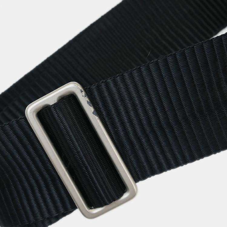 Pre Owned Chanel Black Nylon Sport Line Choco Bar Backpack