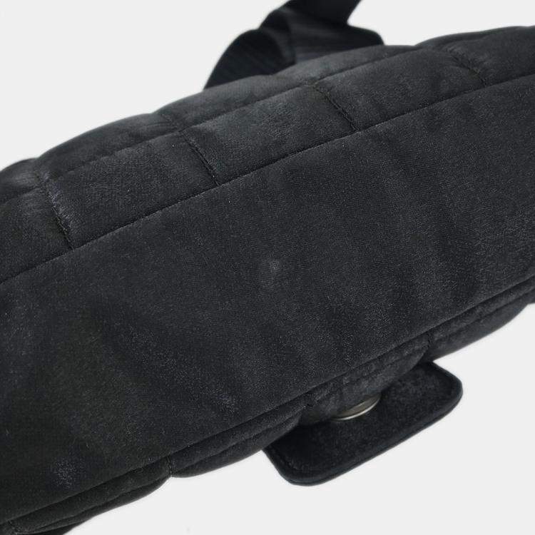 Pre Owned Chanel Black Nylon Sport Line Choco Bar Backpack