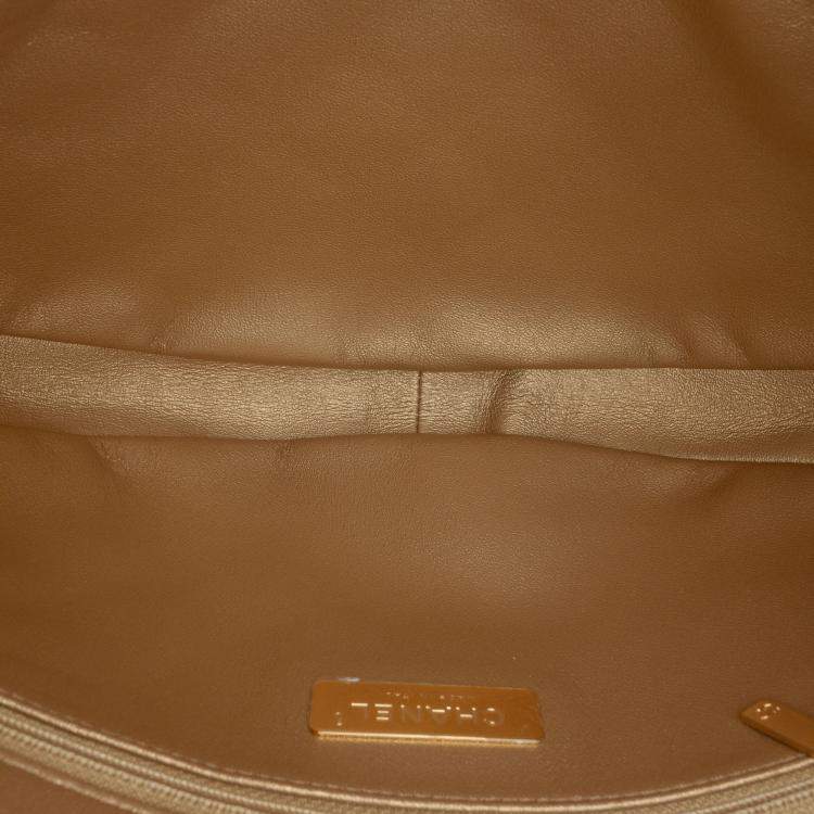 Pre Owned Chanel Black Quilted Lambskin All About Chains Hobo