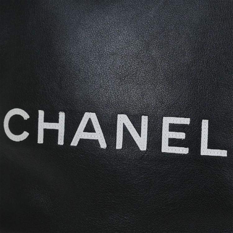 Pre Owned Chanel Black Calfskin Essential Tote Bag