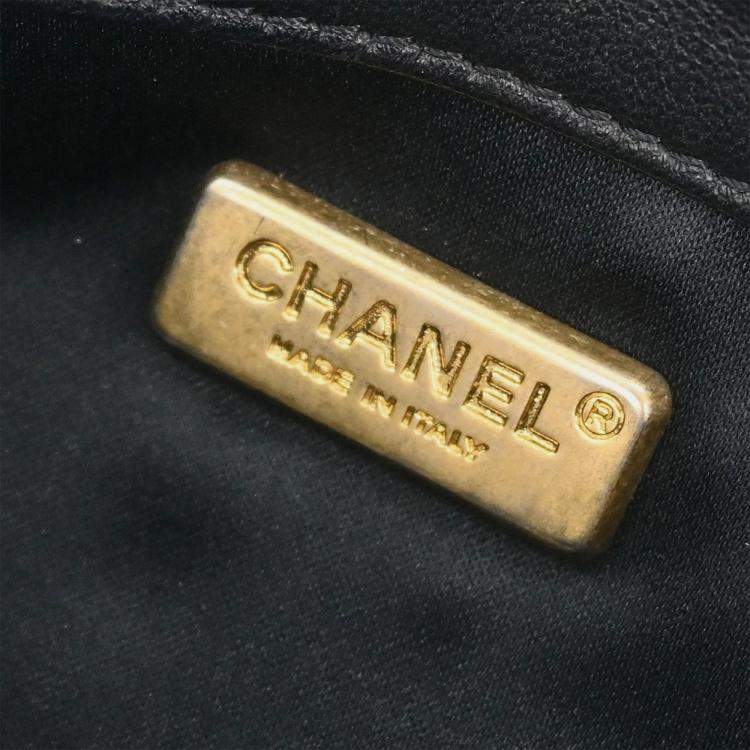 Pre Owned Chanel Black Sequins Dare To Disturb Shoulder Bag