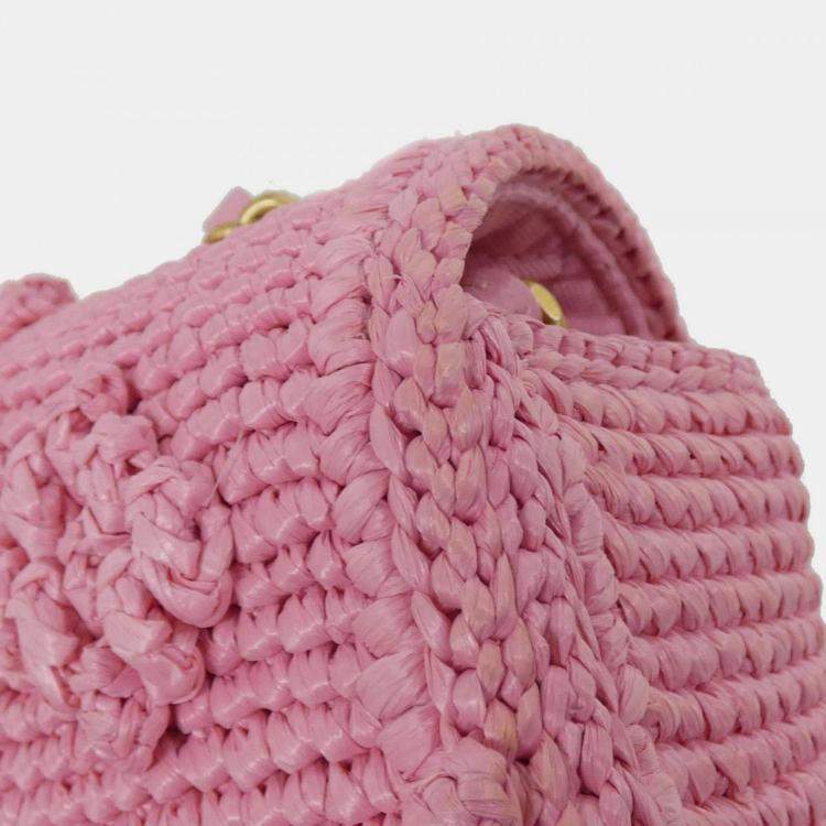 Pre Owned Chanel Pink Shoulder Bag