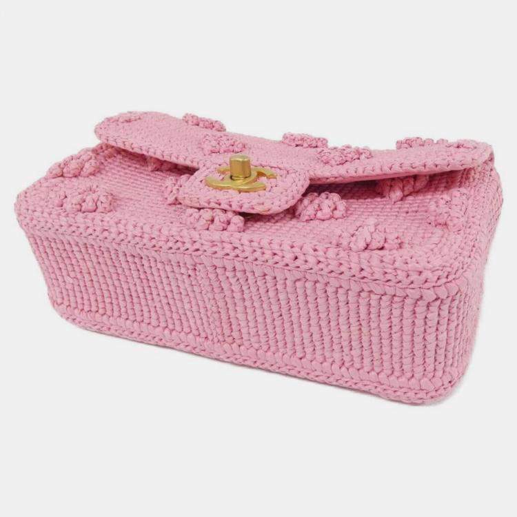 Pre Owned Chanel Pink Shoulder Bag