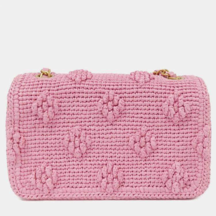 Pre Owned Chanel Pink Shoulder Bag