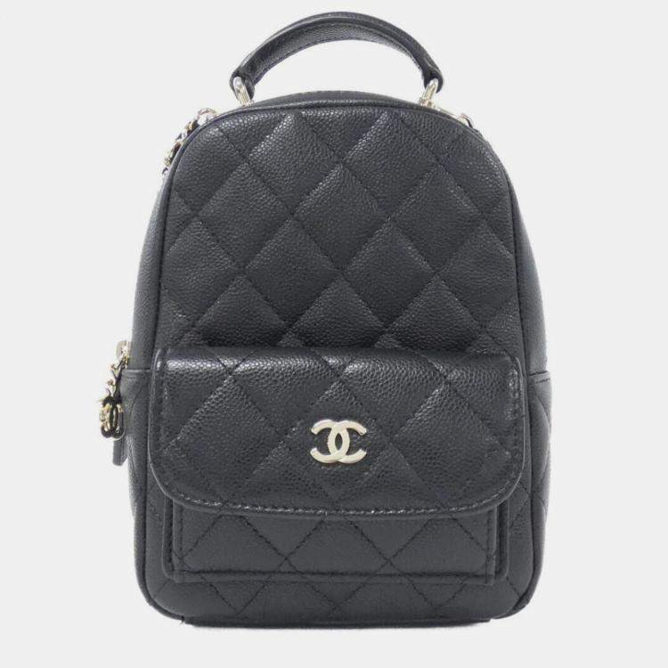 Pre Owned Chanel Timeless Classic Line Backpack