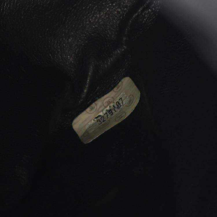 Pre Owned Chanel Matelasse Backpack Lambskin (Sheepskin) Black