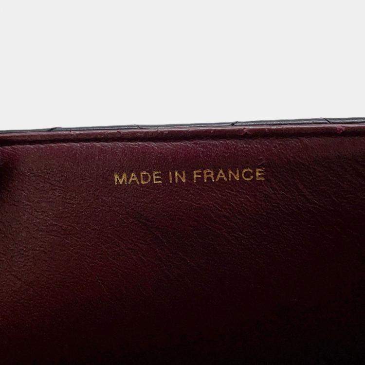 Pre Owned Chanel Chain Shoulder Bag Matelasse 30 With Coco Mark And Lambskin Leather Dekamato Black