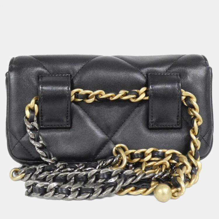Pre Owned Chanel 19 Line Waist Bag