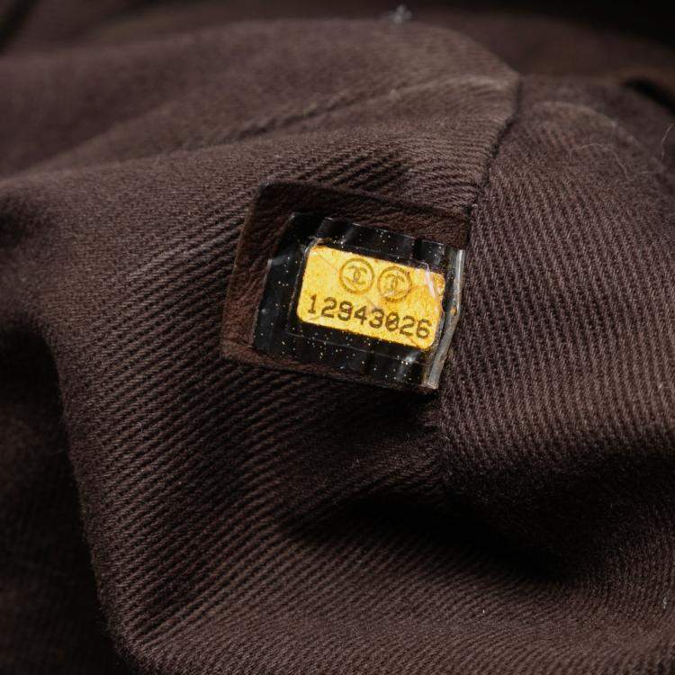 Pre Owned Chanel Brown Distressed Calfskin Shopping In Moscow Tote