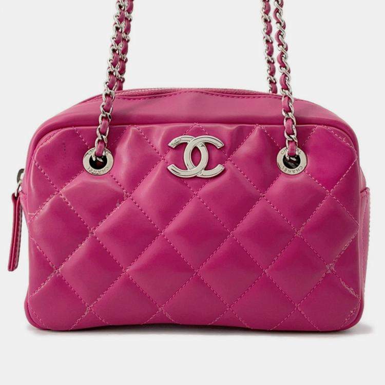 Pre Owned Chanel Coco Rain Mark Chain Shoulder Bag