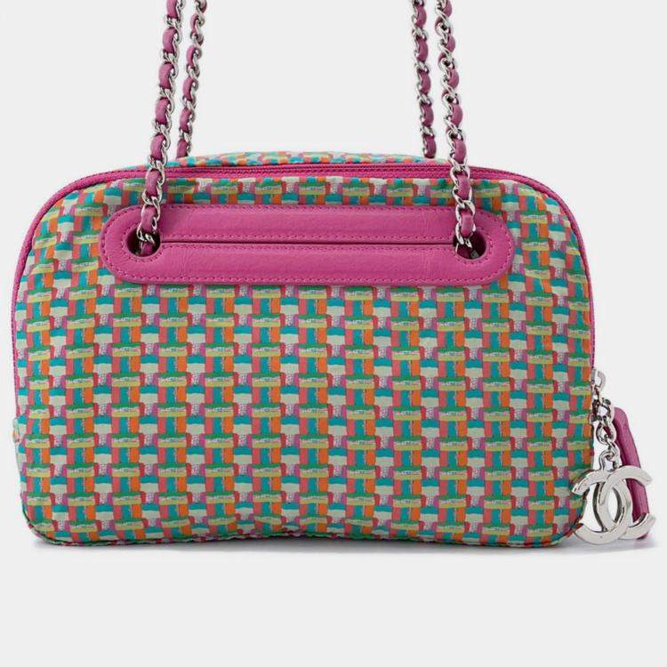 Pre Owned Chanel Coco Rain Mark Chain Shoulder Bag