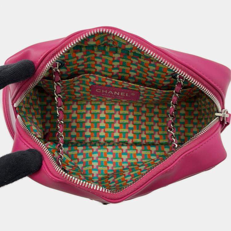 Pre Owned Chanel Coco Rain Mark Chain Shoulder Bag