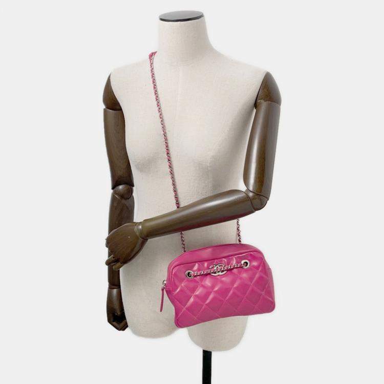 Pre Owned Chanel Coco Rain Mark Chain Shoulder Bag