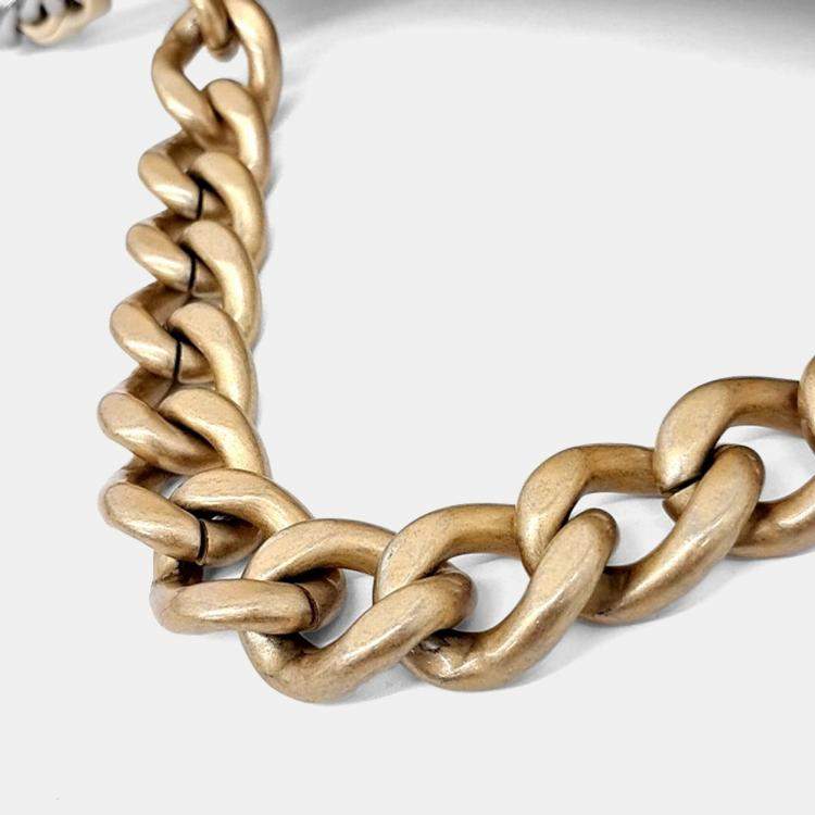 Pre Owned Chanel Yellow Leather 19 Flap Bag Large