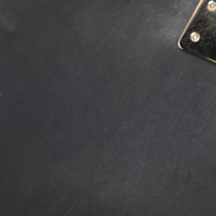 Pre Owned Chanel Boy Medium Black Quilted Leather Flap bag