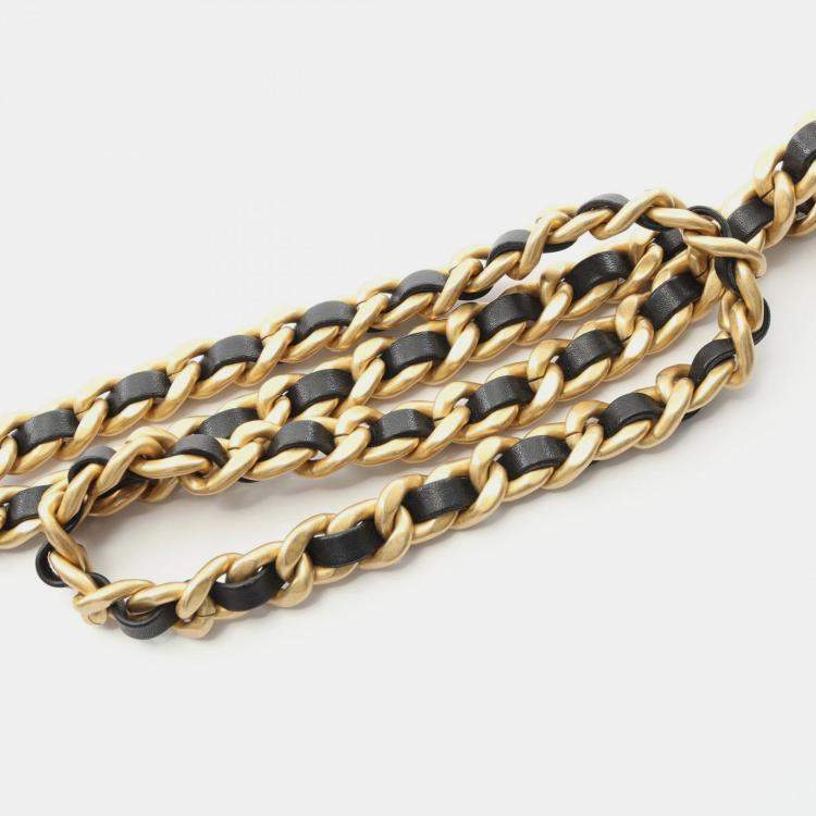 Pre Owned Chanel CC Messenger Flap Small Black Leather Shoulder Bag