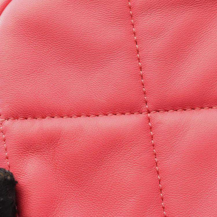 مملوكة مسبقًا Chanel Diamond CC Pink Quilted Shoulder Bag