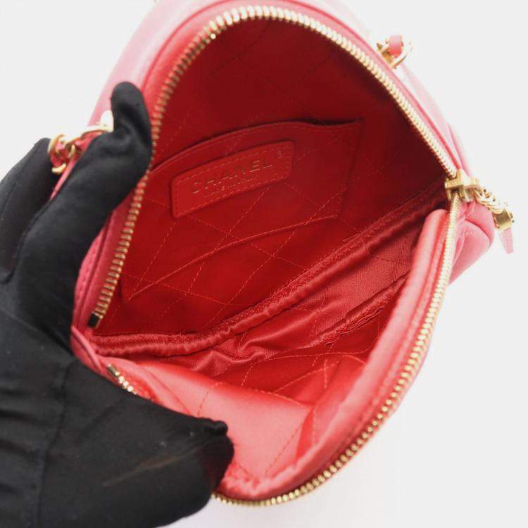 مملوكة مسبقًا Chanel Diamond CC Pink Quilted Shoulder Bag