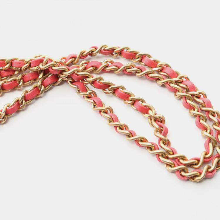 مملوكة مسبقًا Chanel Diamond CC Pink Quilted Shoulder Bag