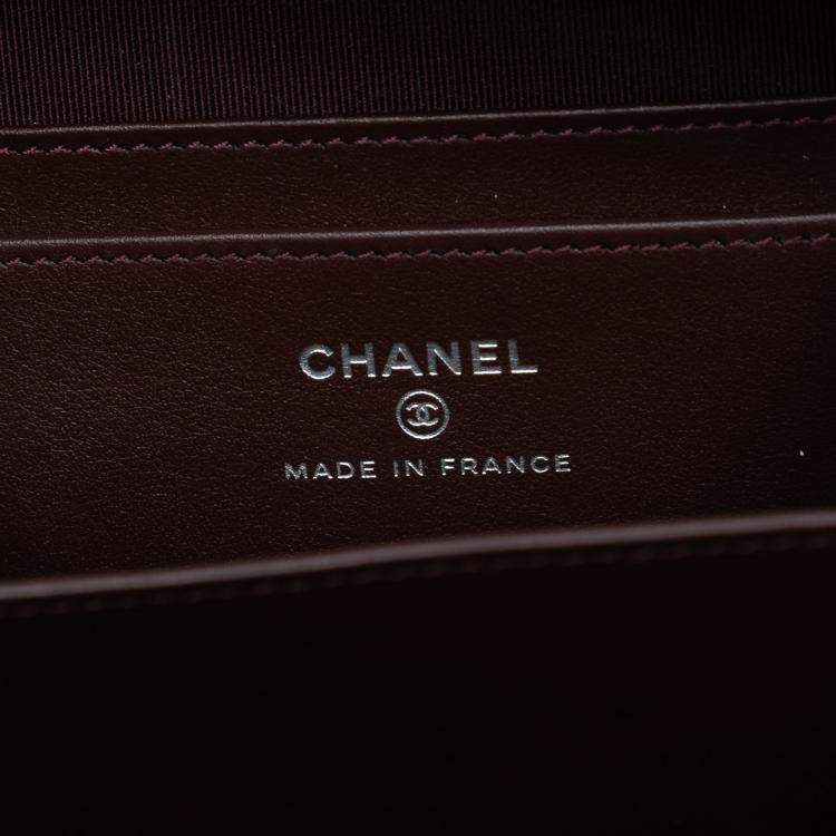 Pre Owned Chanel Black CC Quilted Caviar Camera Bag