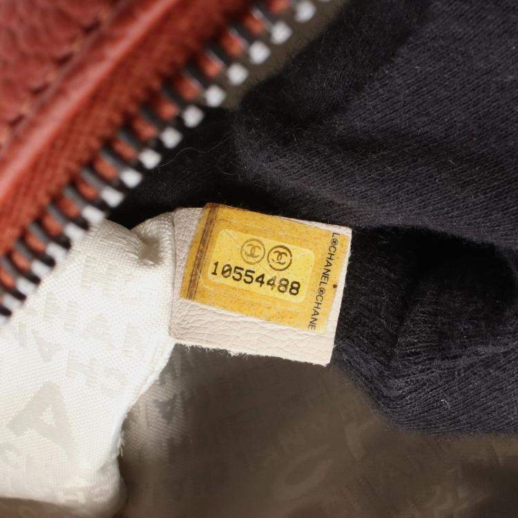 Pre Owned Chanel Chocolate Bar Hand Bag Leather Grained Calf Pink Shw Cc Coco