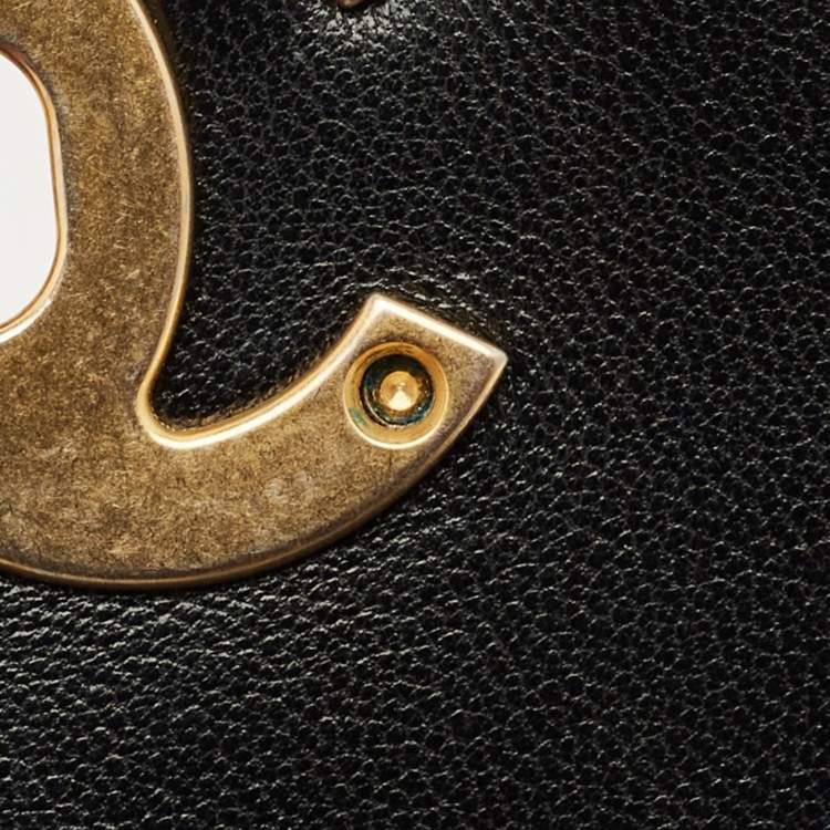 Pre Owned Chanel Chain is More Black Quilted Leather Flap Bag