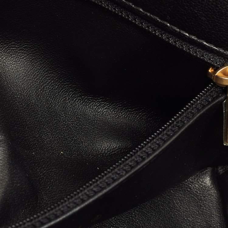 Pre Owned Chanel Chain is More Black Quilted Leather Flap Bag