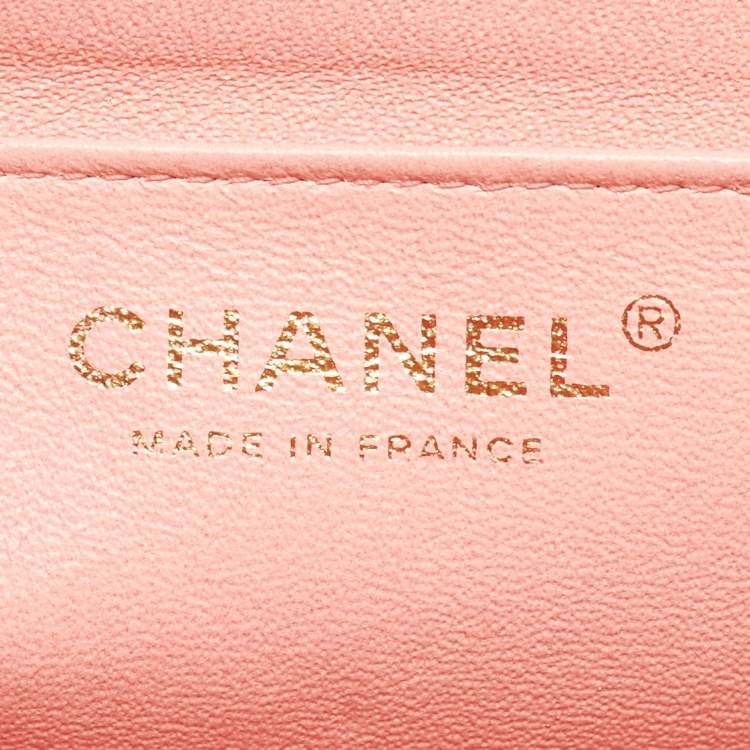 Pre Owned Chanel Classic Single Flap Jumbo Ombre Orange Quilted Leather Flap Bag