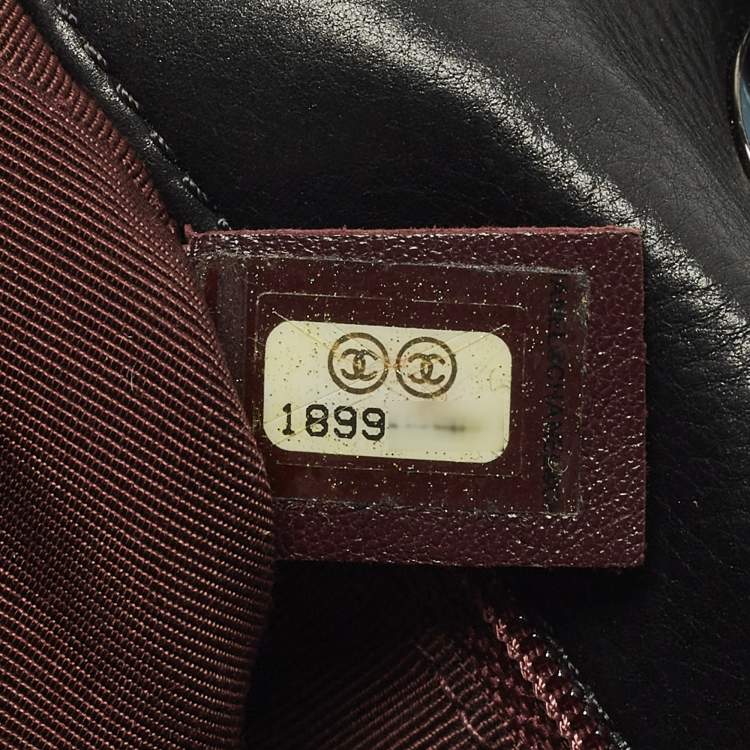 Pre Owned حقيبة شانيل كلاسيك جلد وردي مبطن صغيرة بقلاب مزدوج