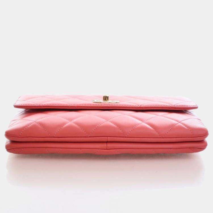 Pre Owned Chanel Small Lambskin Trendy CC Top Handle Bag