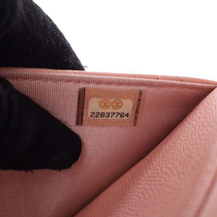 Pre Owned Chanel Caviar Golden Class Wallet on a Chain (WOC)