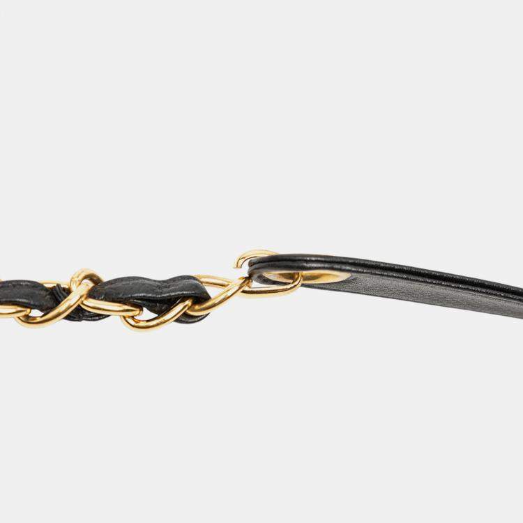 Pre Owned Chanel Black CC Caviar Tote