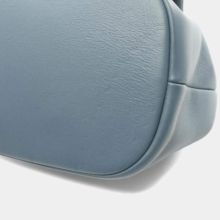 Pre Owned Chanel Matelasse Backpack Lambskin (Sheepskin) Blue