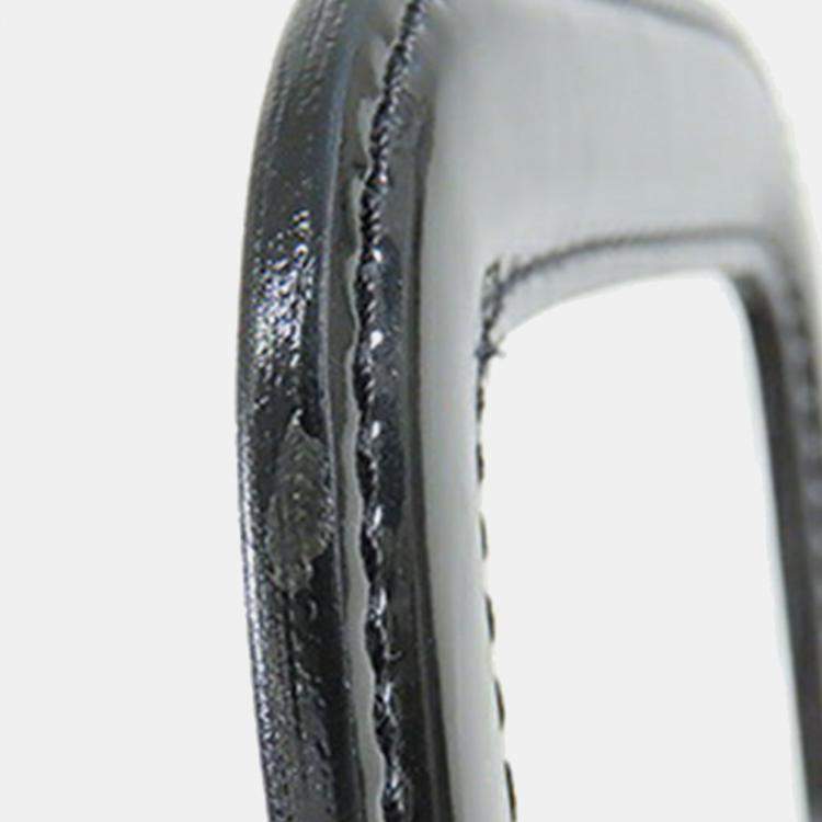 Pre Owned Chanel Black White Printed Canvas Coco Airline Handbag