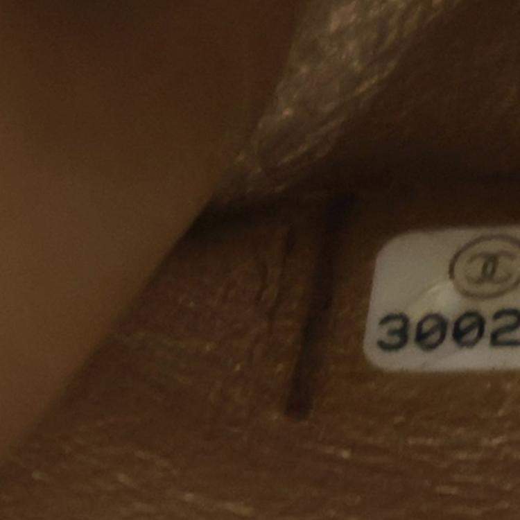 Pre Owned Chanel Blue Mini Rectangular Classic Lambskin Pearl Crush Single Flap