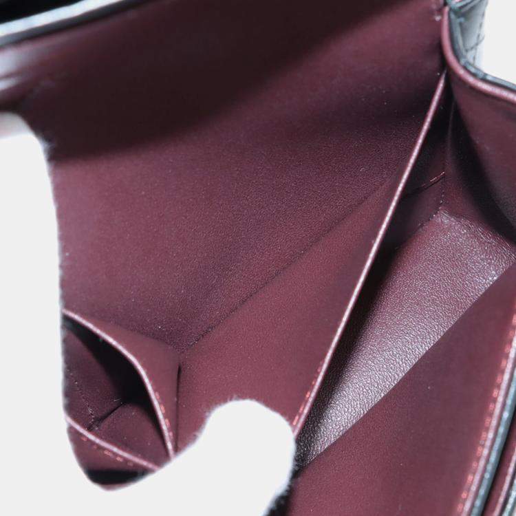 Pre Owned Chanel Black Medium Classic Lambskin Double Flap