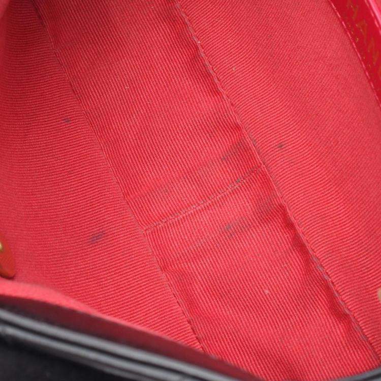 Pre Owned Chanel Matelasse Shoulder Bag Leather Black