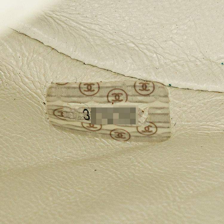 Pre Owned Chanel Matelasse Coco Mark Chain Backpack In White Lambskin