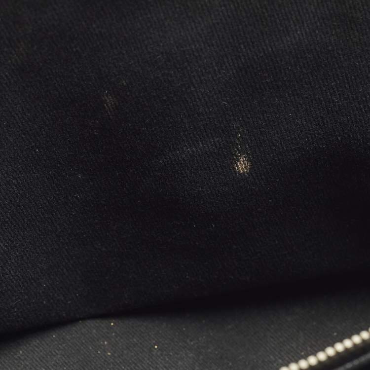 Pre Owned Chanel CC Timeless Black Caviar Quilted Leather Shopper Tote