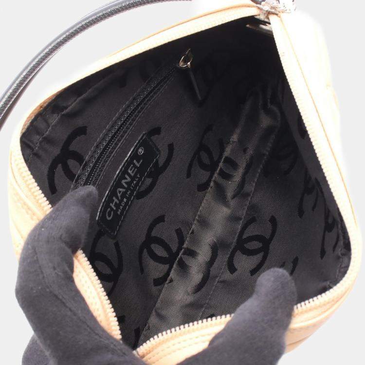 مملوكة مسبقًا Chanel Cambon Ligne Beige Leather Bowler Bag