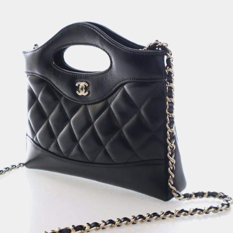 مملوكة مسبقًا Chanel Nano Calfskin 31 Shopping Bag